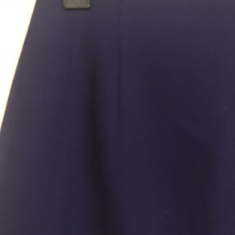 Vintage Wool Purple Pencil Skirt - Picture 2 of 7